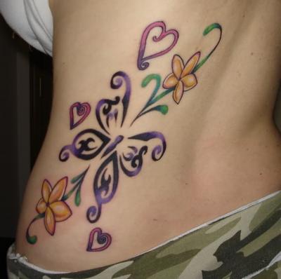 Tattoos  Women on Cute Butterfly Tattoos For Women   Tattoo Designs