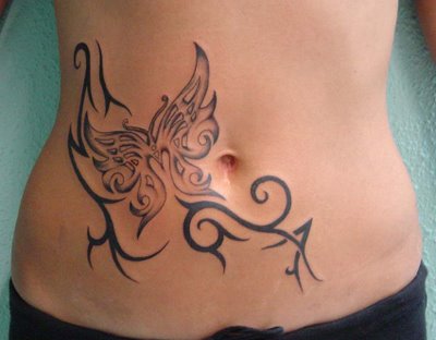 tattoo ideas for black girls on Tattoo Designs Women on Tribal Butterfly Tattoos For Women Tattoo ...