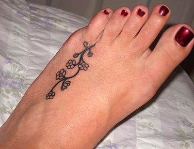 Foot Tattoos For Girls