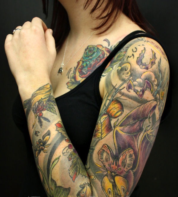 Full Sleeve Tattoos Ideas Women