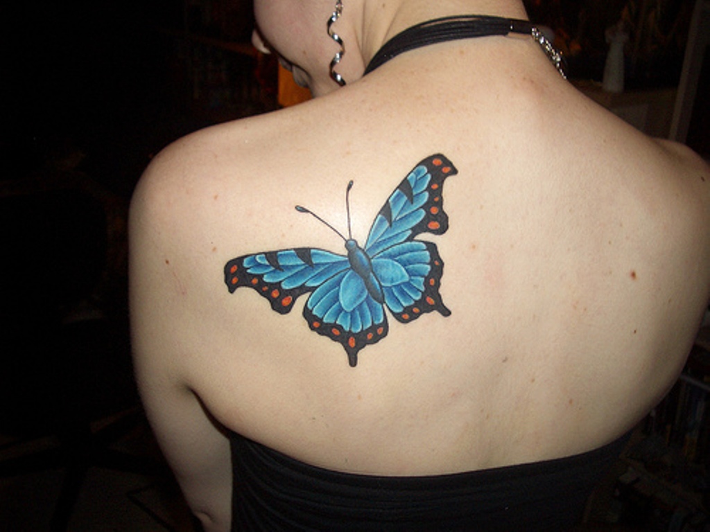 Butterfly Tattoos on Back Meaning Pictures Tumblr