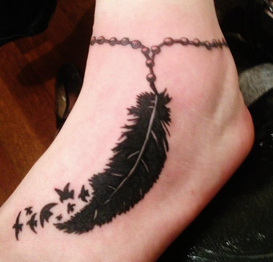 Foot Tattoo for Women| Meaning| Images| Piercing