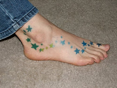 star tattoo designs for foot,star tattoos on foot,foot stat tattoos,cute star tattoos for feet,cool star tattoos for feet