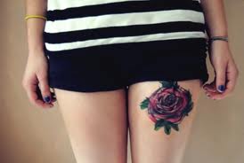cute sexy and feminine tattoo designs, rose tattoos for women, women rose tattoo designs, women rose tattoos meanings