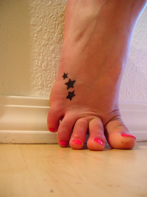 cute sexy star tattoo, popular star tattoos, star tattoo designs images, stars as tattoos, top star tattoos