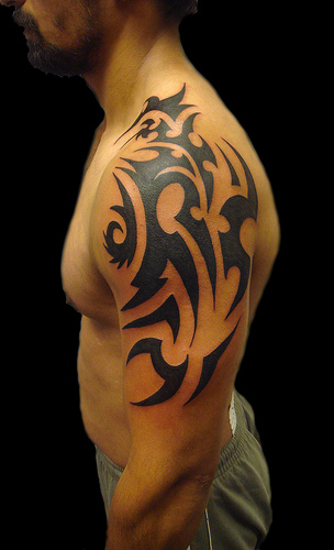 tribal half sleeve tattoos,tribal half sleeve tattoo designs,tribal half sleeve tattoos for men,men half sleeve tribal tattoo designs