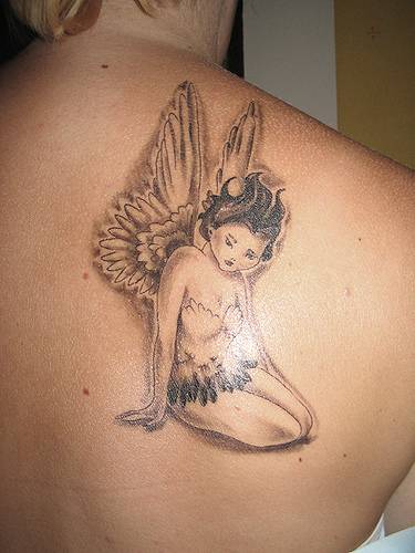  Angel  Fairy Tattoo mitzinktattoos  Mitz Ink Tattoos  Facebook