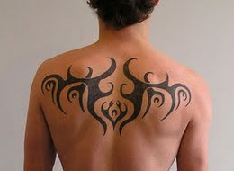 Men Upper Back Tattoos-A Tattoo Of Upper Back Trends