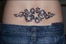 Lower Back Star Tattoo Designs