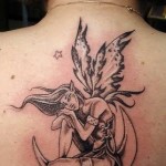Angel Butterfly Tattoos Designs, tattoo designs, tattooing, tattoos, designs, piercing, ink, pictures, images, Angel Butterfly