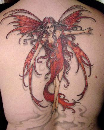 Butterfly Fairy Tattoos Designs, tattoo designs, tattooing, tattoos, designs, piercing, ink, pictures, images, Butterfly Fairy