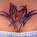 Butterfly Tattoo on Hip Designs, tattoo designs, tattooing, tattoos, designs, piercing, ink, pictures, images, Butterfly Tattoo on Hip