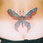 Butterfly Tattoo on Hip Designs, tattoo designs, tattooing, tattoos, designs, piercing, ink, pictures, images, Butterfly Tattoo on Hip