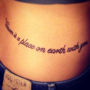 Popular Cute Tattoo Quotes With Image Gallery Ideas