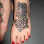 Foot Tattoo Designs Pictures Images Ink Piercing Tattooing