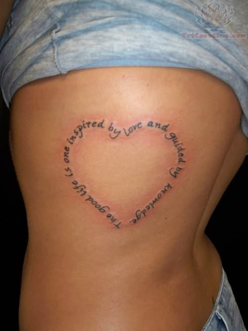 Heart Tattoo, Heart Tattoo Meaning, Heart Tattoo for Women,