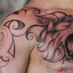 Lion Tattoo Designs, tattoo designs, tattooing, tattoos, designs, piercing, ink, pictures, images, Lion 