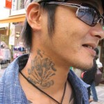 Neck Tattoo designs, tattoo designs, tattooing, tattoos, designs, piercing, ink, pictures, images, Neck