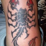 Scorpion Tribal Tattoo Designs, tattoo designs, tattooing, tattoos, designs, piercing, ink, pictures, images, Scorpion Tribal