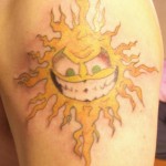 Sun Tattoos, Sun Tatoos, Sun Tatoo, tattoo designs, tattooing, tattoos, designs, piercing, ink, pictures, images, Horoscope