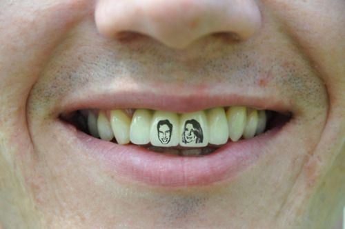 Teeth Tattoo Designs Pictures| Crazy Tattooing Art