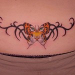 Tiger Butterfly Tattoo Designs, tattoo designs, tattooing, tattoos, designs, piercing, ink, pictures, images, Tiger Butterfly 
