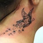 Tribal Butterfly Tattoo Designs, tattoo designs, tattooing, tattoos, designs, piercing, ink, pictures, images, Tribal Butterfly 