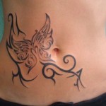 Tribal Butterfly Tattoo Designs, tattoo designs, tattooing, tattoos, designs, piercing, ink, pictures, images, Tribal Butterfly 