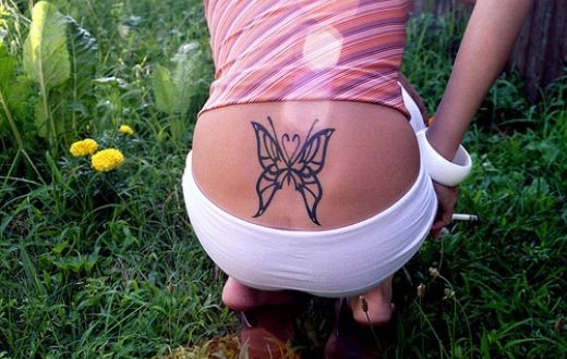 Tribal Butterfly Tattoo Designs, tattoo designs, tattooing, tattoos, designs, piercing, ink, pictures, images, Tribal Butterfly