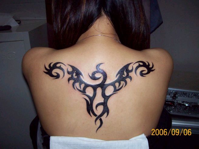 Upper Back Tribal Tattoo Designs| Pictures & Meaning