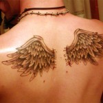 Angel Back Tattoos
