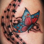 Butterfly-Star-Tattoos-6