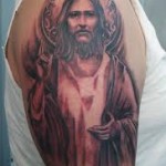 Jesus Tattoo Designs (4)