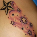 Shooting Star Tattoo Designs (5)