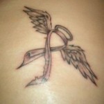 Simple Angel Tattoos (1)