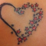 Star Heart Tattoos (3)