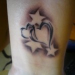 Star Heart Tattoos (8)