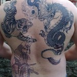 Tiger And Dragon Tattoos (1)