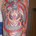 Tiger And Dragon Tattoos (8)