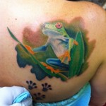 Tree Frog Tattoos
