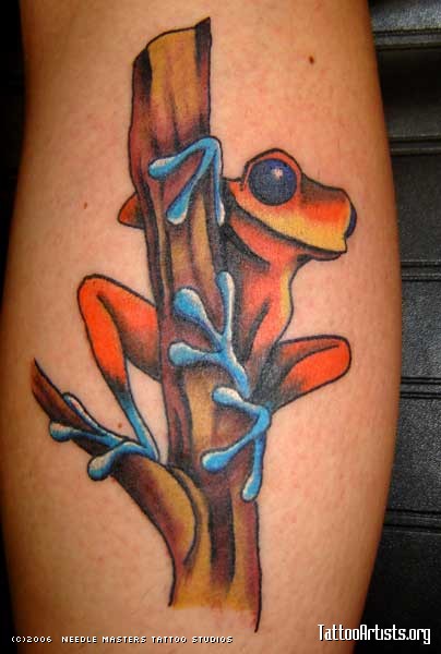Tree Frog Tattoos