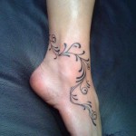 Women Ankle Tattoos (5)