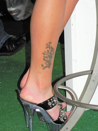 Women Ankle Tattoos (7)