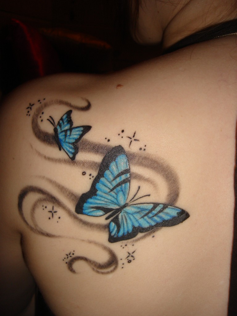 Butterfly-Back-Tattoos