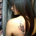 3d Tribal Butterfly Tattoos For Girls