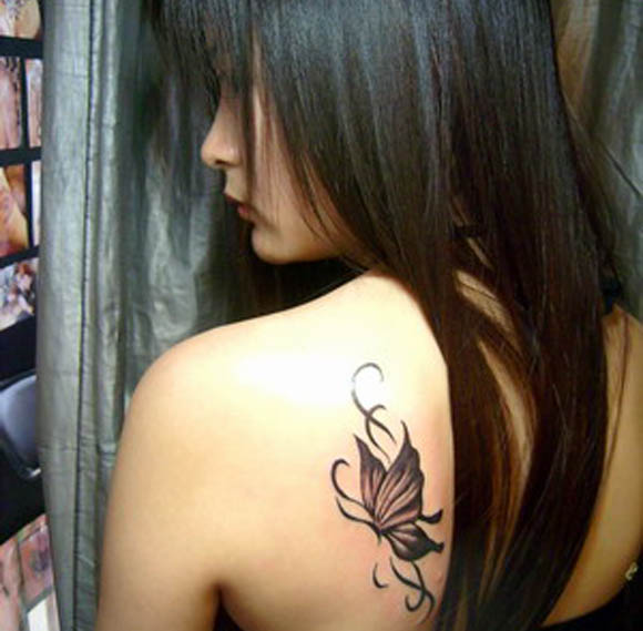Butterfly Tribal Tattoos - Butterfly Tribal Tattoos 3
