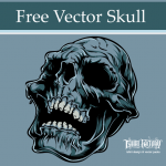 Clip-Art-Vector-Skull-Tattoo-1