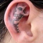Ear-Skull-Design-Tattoo-4