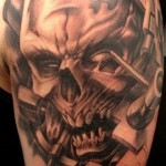 Face-Biomechanic-Skull-Tattoo-2