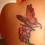 Flower-Butterfly-Tattoos-7